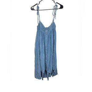 Muche & Muchette Blue Flowy Dress Size Onesize